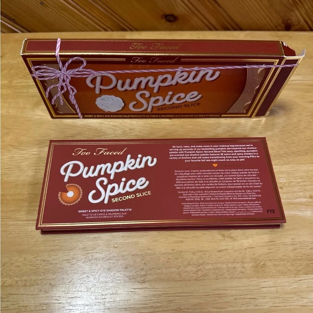 Too Faced Pumpkin Spice Second Slice Eyeshadow Palette